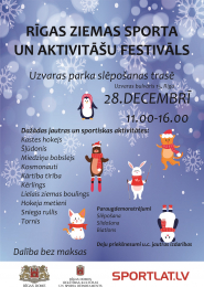 Rīgas Ziemas sporta un aktivitāšu festivāls – 28.decembrī