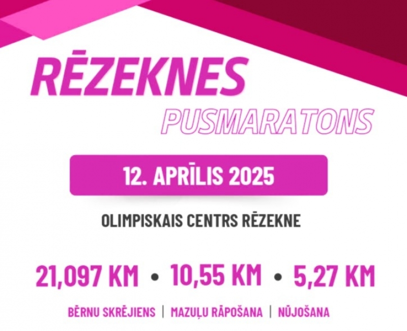 Rēzeknes pusmaratons 2025