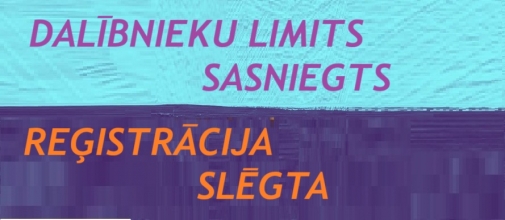REĢISTRĀCIJA SLĒGTA! "Rozentālam pa pēdām 2025" dalībnieku limits sasniegts!