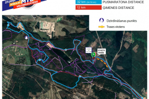1) Ikšķiles MTB galvenās trases