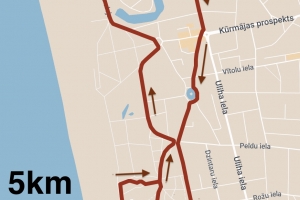5km trases karte